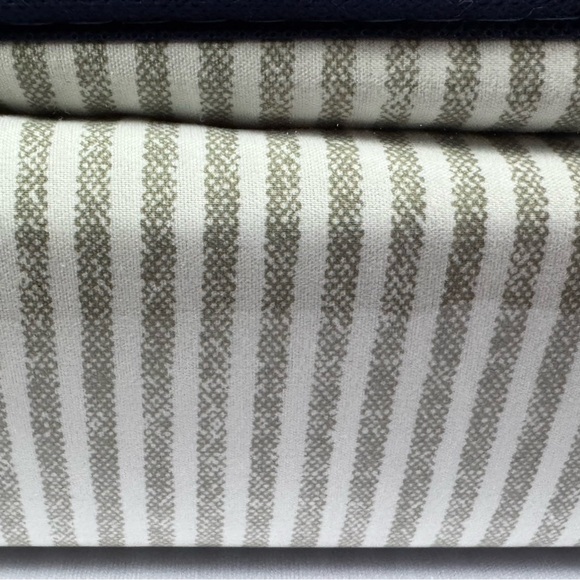 NEW U.S.Polo Assn. 6 Piece Queen Sheet Set Double Brushed Soft Classic Stripe - Picture 3 of 5